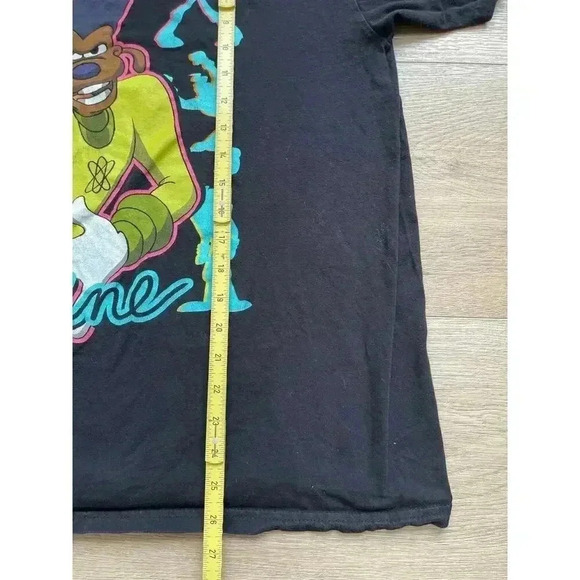 Vintage 90s Disney Goofy Movie Powerline World Tour Pop Star Graphic T-Shirt - Picture 7 of 8